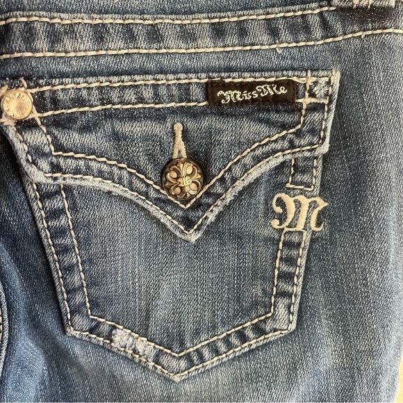 Miss me capri size 26 flap pockets hemmed - Picture 4 of 16
